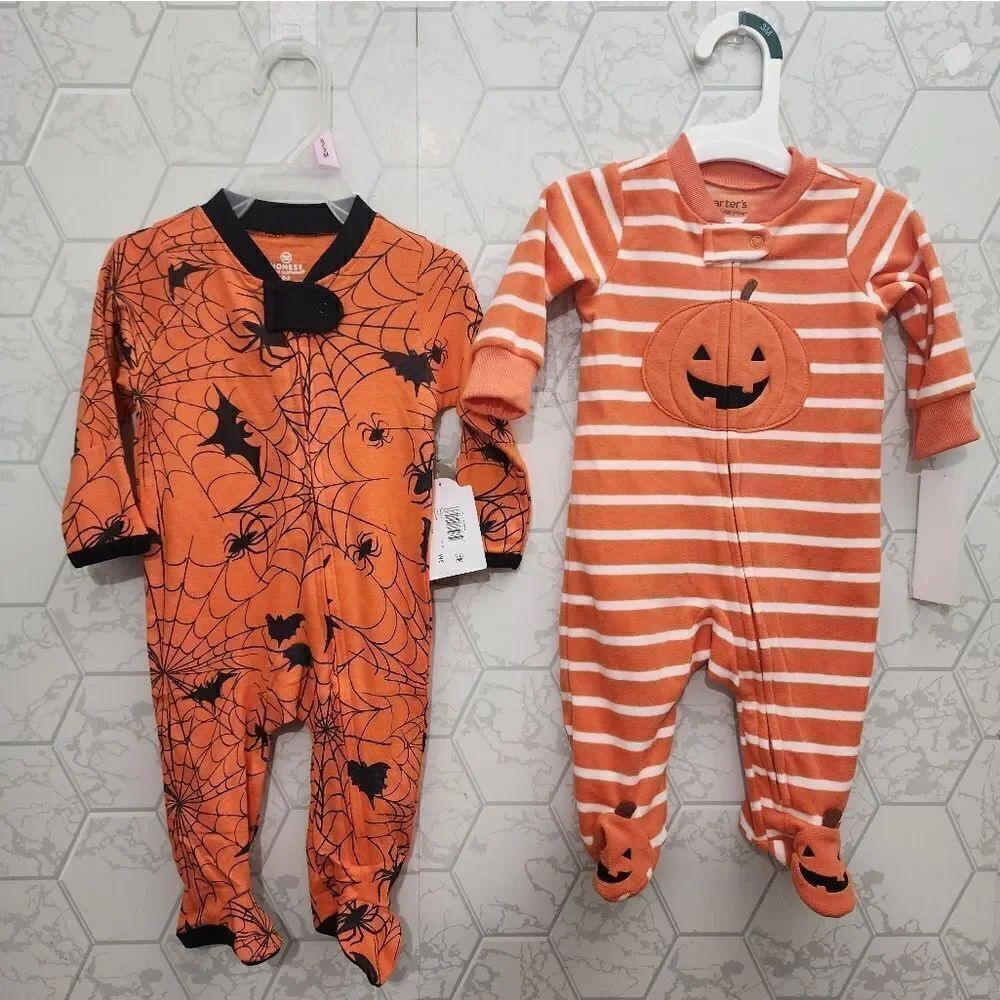 Nwt Boy's Halloween Clothes Bundle, Size 3 months